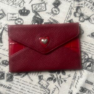 Brighton Red Envelope style Clutch